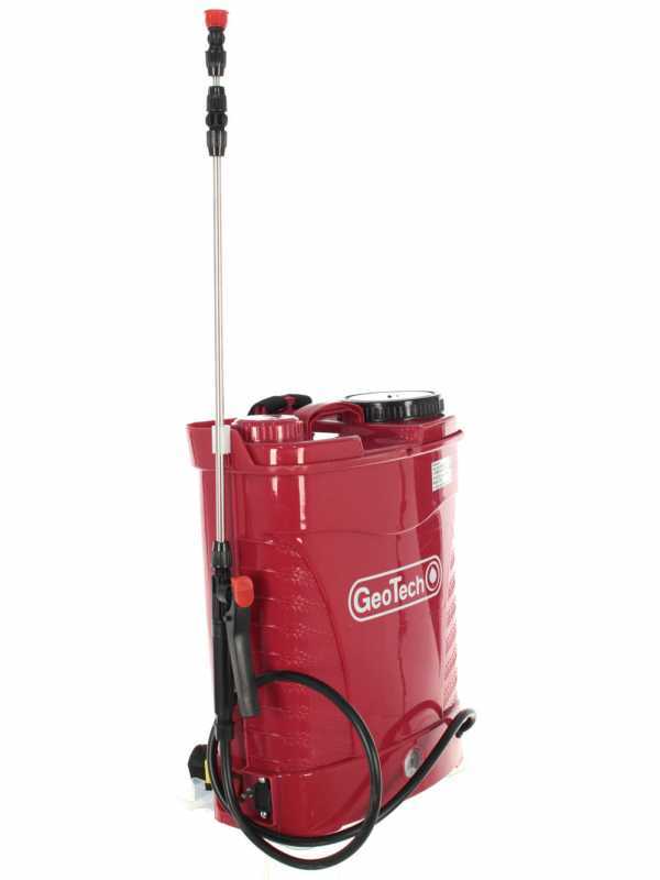 Pulverizador de mochila a batería hotsell geotech bp16dh 16 litros