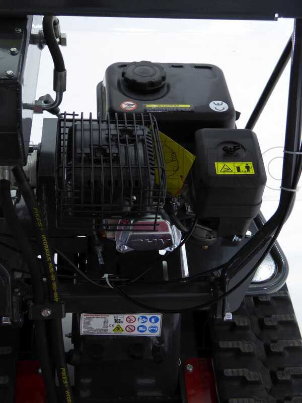 Carretilla de orugas con motor GeoTech Pro 530E GeoPorter Hydro, hidr&aacute;ulico, capacidad 500 kg