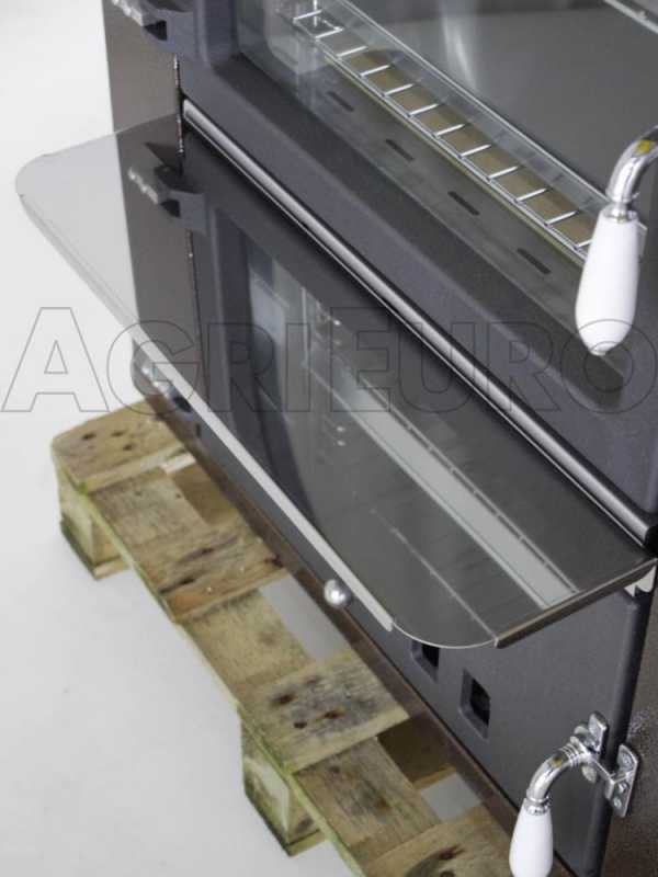 Horno de le&ntilde;a de empotrar Magnus 80 Deluxe INC INOX - Esmalte de cobre