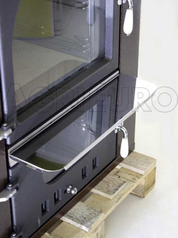 Horno de le&ntilde;a de empotrar Magnus 100 Deluxe INC - Pintura de cobre - Inox
