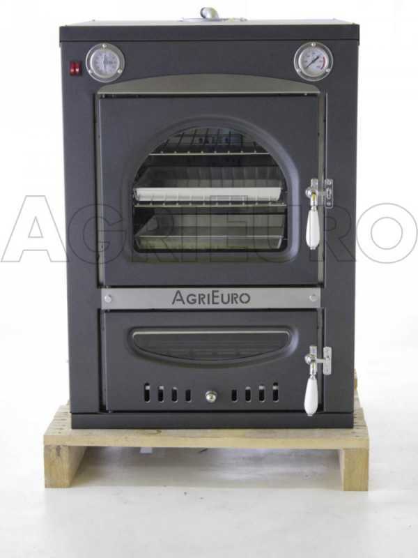 Horno de le&ntilde;a de empotrar Nuevo Minimus 50 Inc en acero &ndash; 3 pisos