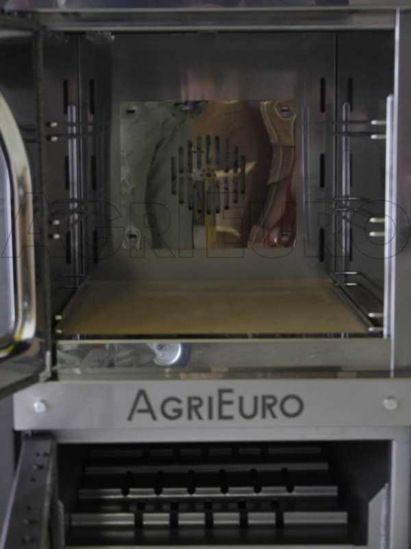 Horno de le&ntilde;a de emprotar Medius 60 Inc en acero - Ventilado