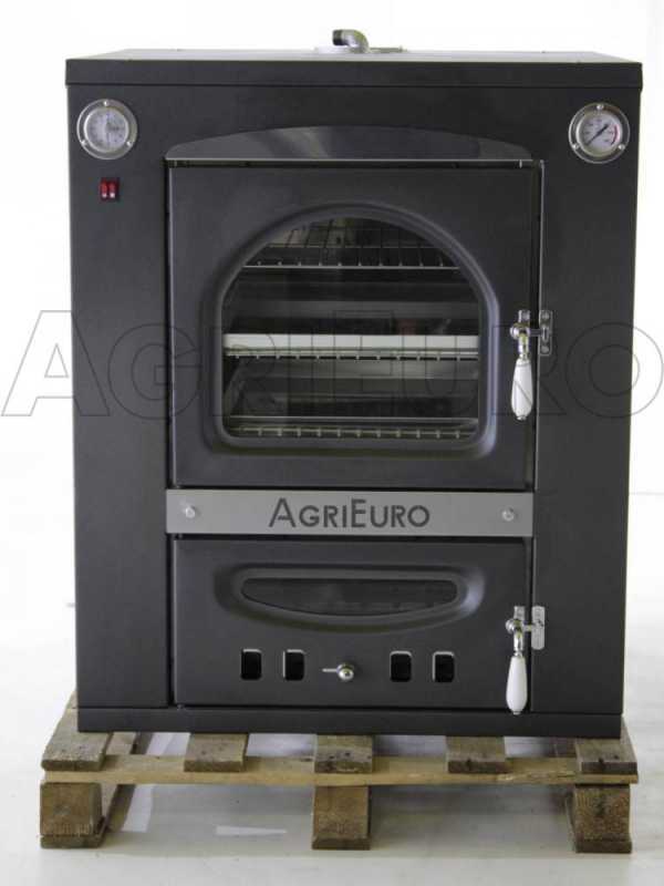 Horno de le&ntilde;a de emprotar Medius 60 Inc en acero - Ventilado