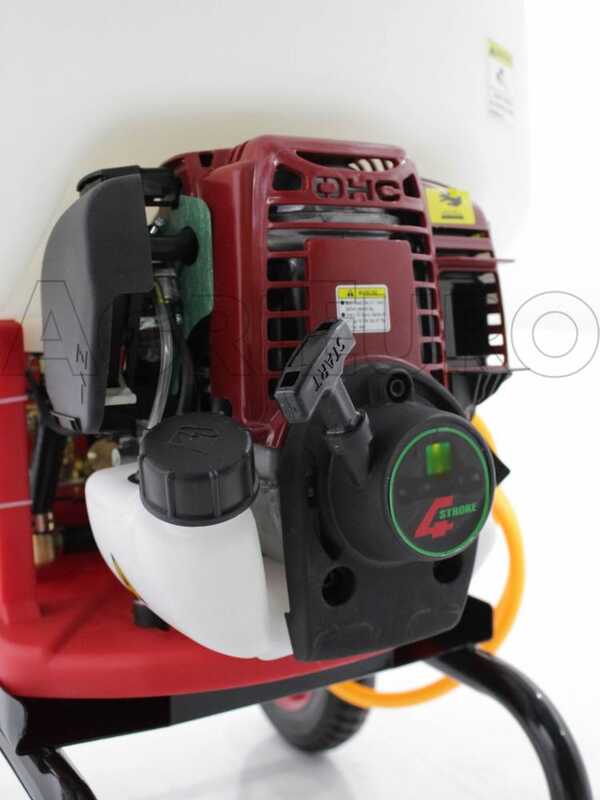 GeoTech SP 300 4T - Pulverizador de mochila + carro - 4 tiempos de gasolina