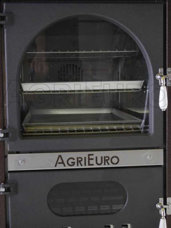 Horno de le&ntilde;a de exterior Magnus 80 Deluxe EXT INOX - Esmalte de cobre