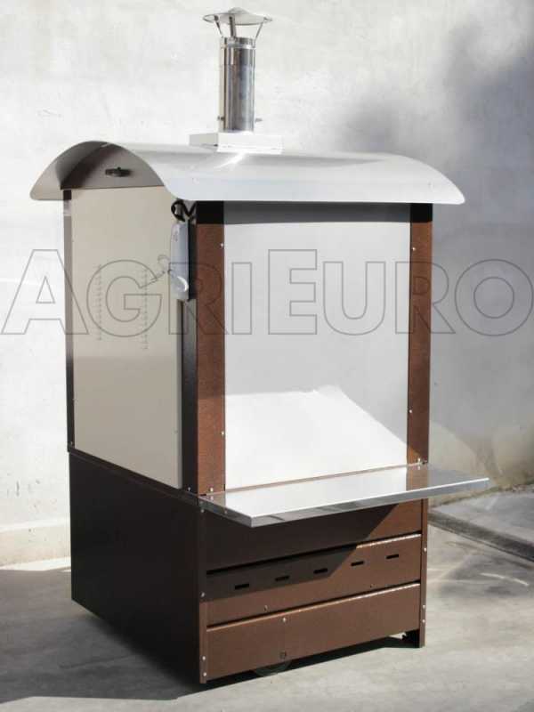 Horno de le&ntilde;a de exterior Maximus 80 Deluxe EXT INOX - Esmalte de cobre