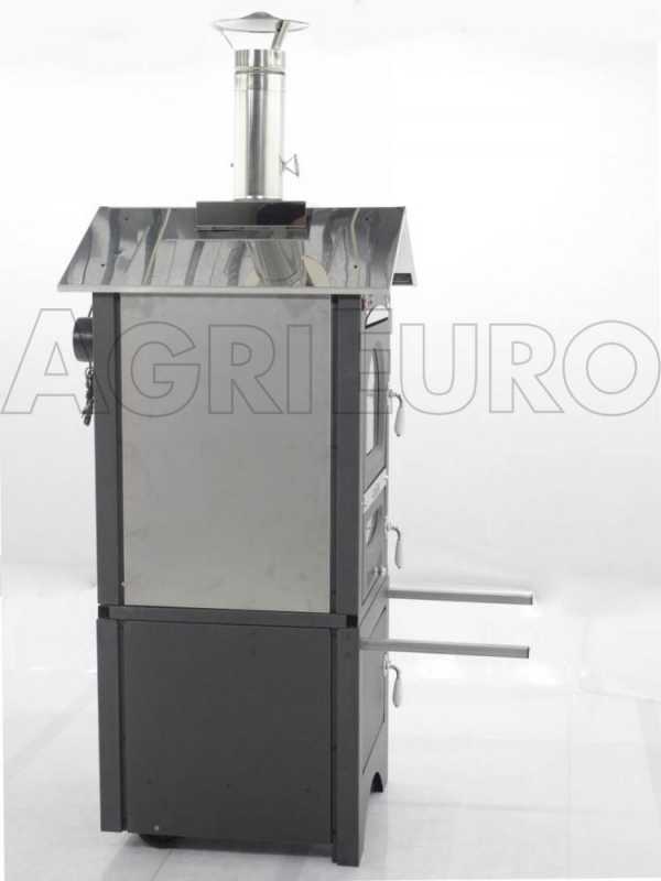 Horno de le&ntilde;a de exterior Minimus 50 EXT INOX - Ventilado