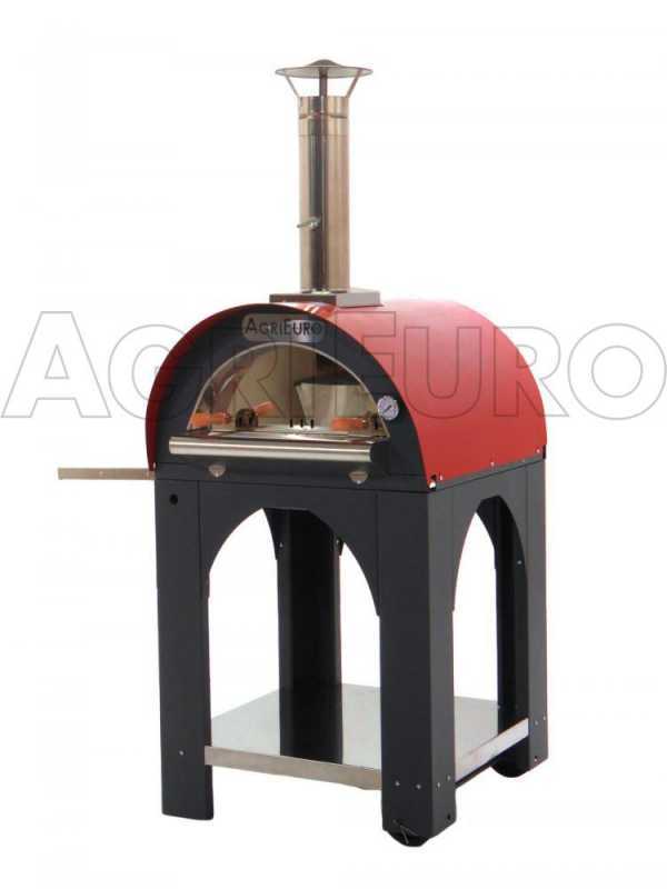 Horno de leña AgriEuro Cibus Red 60x60 , en oferta en AgriEuro