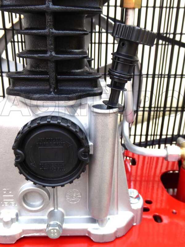 Fini MK 102 N 50 2M - Compresor de aire el&eacute;ctrico monof&aacute;sico de correa - Motor 2 HP - 50 L