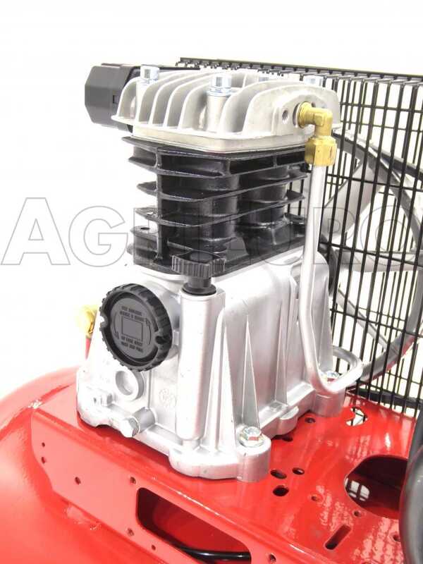 Fini Advanced MK 102 N 90 2M - Compresor de aire el&eacute;ctrico monof&aacute;sico de correa - Motor 2 HP - 90 L