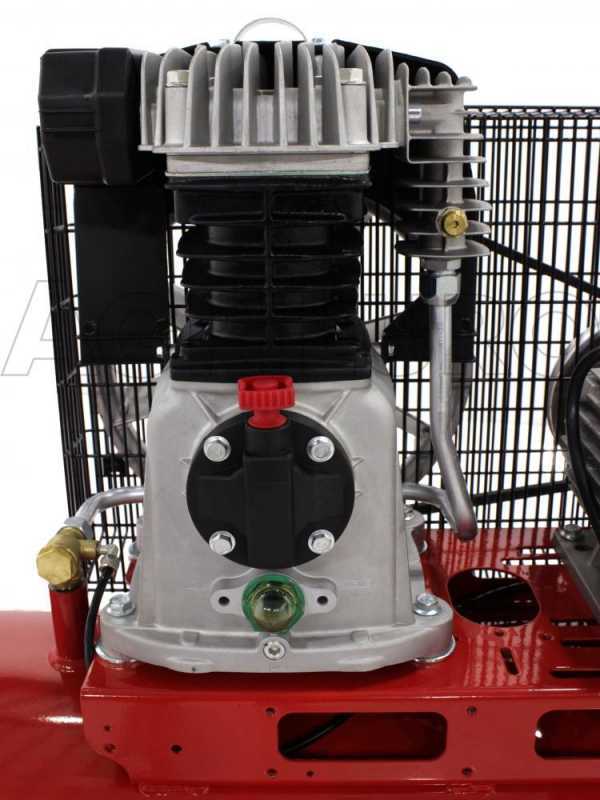 Fini Advanced MK 113-200-4 - Compresor de aire el&eacute;ctrico trif&aacute;sico de correa - Motor 4 HP - 200 L