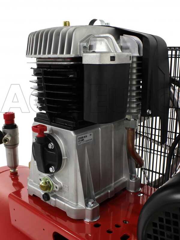 Fini Advanced BK 114-270L - Compresor de aire el&eacute;ctrico trif&aacute;sico de correa - Motor 5.5 HP - 270 L