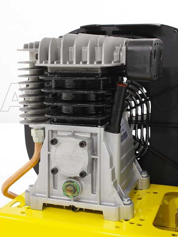 Stanley B 345/10/100 T - Compresor de aire el&eacute;ctrico trif&aacute;sico de correa - Motor 3 HP - 100 L