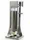 Reber 8971 V INOX - Embutidora vertical 8 Kg - 2 velocidades con c&aacute;rter