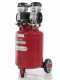 GeoTech S-AC50V-10-15C - Compresor de aire el&eacute;ctrico sin aceite - Motor 1.5 HP - 50 l Vertical Silencioso