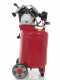 GeoTech AC50V-10-30VC - Compresor de aire el&eacute;ctrico con ruedas vertical - Motor 3 HP - 50 l aire comprimido