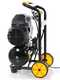Stanley Sil Air 244/10 PCM - Compresor de aire el&eacute;ctrico vertical monof&aacute;sico silencioso, sin aceite - Motor 1.5 HP - 10 L