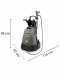 Hidrolimpiadora de agua caliente Karcher Pro HDS 5/11 UX vertical, 230V, bomba lat&oacute;n - enrollador