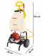 Pulverizador de mezcla ARCO Froggy Super S 25A con carro y motor 2 tiempos