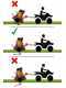 GeoTech Pro GTRB120 - Desbrozadora de arrastre para quad - Loncin G420FD