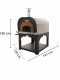 Horno de le&ntilde;a de exterior Cibus Inox 1000 con c&aacute;mara &Oslash;100 -  6 pizzas