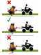 Zanon TSM Off-Road 1000 - Desbrozadora de arrastre para quad - Honda GX390