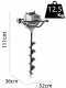 BlackStone PD530 - Ahoyador de mezcla 2 tiempos - 3 brocas incluidas