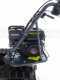 GeoTech Pro BMS 155 LE - Biotrituradora sobre motocarretilla GeoPorter 330D autopropulsada de orugas 4 rodillos - Motor Loncin de 15 HP - caj&oacute;n dumper