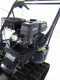 GeoTech Pro BMS 155 LE - Biotrituradora sobre motocarretilla GeoPorter 330D autopropulsada de orugas 4 rodillos - Motor Loncin de 15 HP - caj&oacute;n dumper