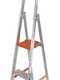 Gierre Stabila AL700DS - 3 pelda&ntilde;os, 1,23 m - Escalera de aluminio con caballete