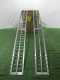 Pareja rampas de carga curvas cm 310 plegables de aluminio para tractor cortac&eacute;sped