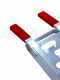 Pareja rampas de carga curvas cm 226 plegables de aluminio con refuerzo