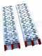 Pareja rampas de carga curvas cm 226 plegables de aluminio con refuerzo