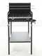 Cruccolini Fuocone Inox - Barbacoa de le&ntilde;a y carb&oacute;n de hierro artesanal