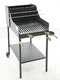Cruccolini Fuocone Inox - Barbacoa de le&ntilde;a y carb&oacute;n de hierro artesanal
