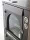 Horno de le&ntilde;a de empotrar Medius 80 Deluxe INC INOX - Esmalte de cobre
