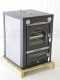 Horno de le&ntilde;a de empotrar Nuevo Minimus 50 Inc en acero &ndash; 3 pisos