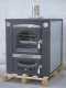 Horno de le&ntilde;a de empotrar Medius 80 Inc en acero - Ventilado