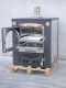 Horno de le&ntilde;a de empotrar Medius 80 Inc en acero - Ventilado