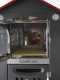 Horno de le&ntilde;a de exterior Medius 80 EXT en acero - Ventilado con techo en INOX