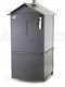 Horno de le&ntilde;a de exterior Medius 80 EXT en acero - Ventilado con techo en INOX