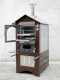 Horno de le&ntilde;a de exterior Magnus 80 Deluxe EXT INOX - Esmalte de cobre