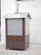 Horno de le&ntilde;a de exterior Medius 80 Deluxe EXT INOX - Esmalte de cobre