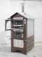 Horno de le&ntilde;a de exterior Medius 80 Deluxe EXT INOX - Esmalte de cobre