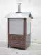 Horno de le&ntilde;a de exterior Medius 80 Deluxe EXT INOX - Esmalte de cobre