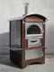 Horno de le&ntilde;a de exterior Maximus 80 Deluxe EXT INOX - Esmalte de cobre