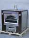 Horno de le&ntilde;a de empotrar Maximus 80 Deluxe INC INOX - Esmalte de cobre