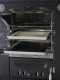 Horno de le&ntilde;a de empotrar Medius Plus 100 Inc en acero - Ventilado