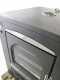 Horno de le&ntilde;a de empotrar Medius Plus 100 Inc en acero - Ventilado