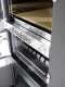 Horno de le&ntilde;a de exterior Medius Plus 100 EXT en acero - Ventilado con techo en INOX